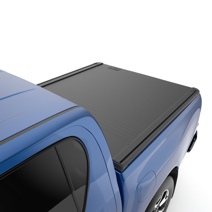 EGR RollTrac Manual Black Roller Tonneau Cover Toyota Hilux Mk8-9 (2016 Onwards) Double Cab image 1