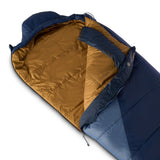 Kelty Cosmic Synthetic 20°F (-7°C) Sleeping Bag - Regular - Pageant Blue/Bering Sea/Dull Gold