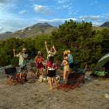 Low-Loveseat Double Camping Chair - Bungee Cord/Beluga