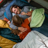 Kelty Eclipse 15°F (-9°C) Synthetic Sleeping Bag - Regular - Midnight Navy / Laurel Green / Turbulence